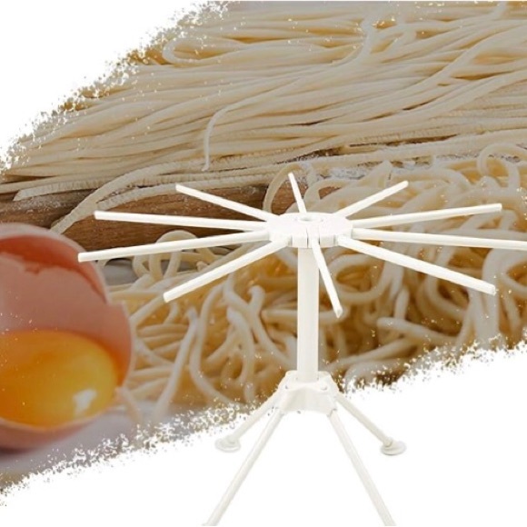 Ourokhome collapsible Pasta Drying rack in white - Picture 6 of 10